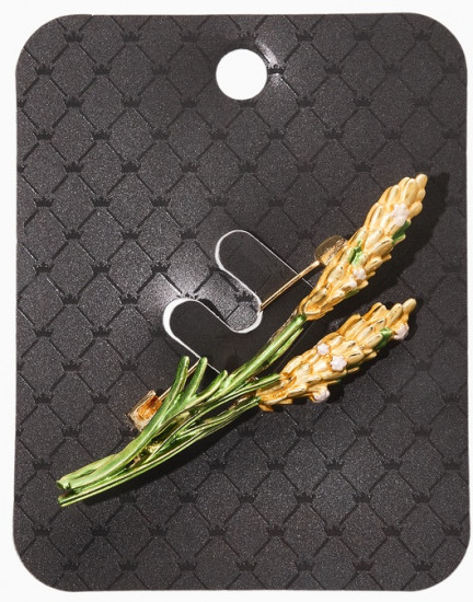 Брошь «Колосья»