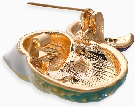 Брошь «Кошечка русалка»