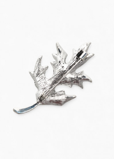 Брошь «Лист одуванчика»