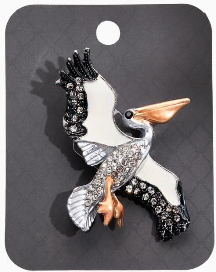 Брошь «Пеликан»