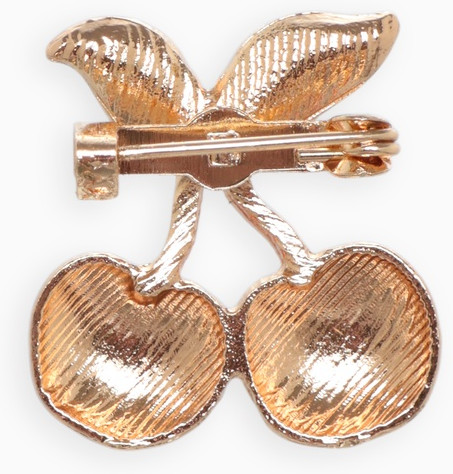 Брошь «Вишенки»