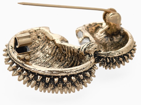 Брошь «Ёжики»