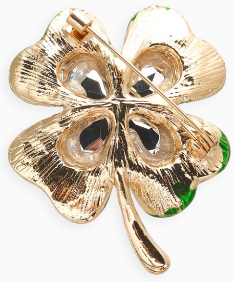 Брошь «Клевер»