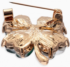 Брошь «Клевер» - Фото 2