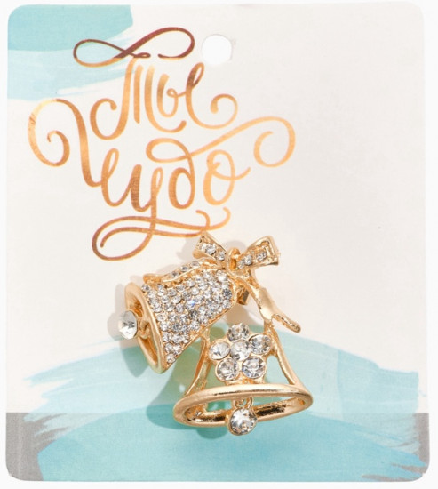 Брошь «Колокольчики»