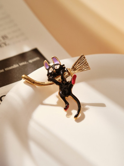 Брошь «Кот»