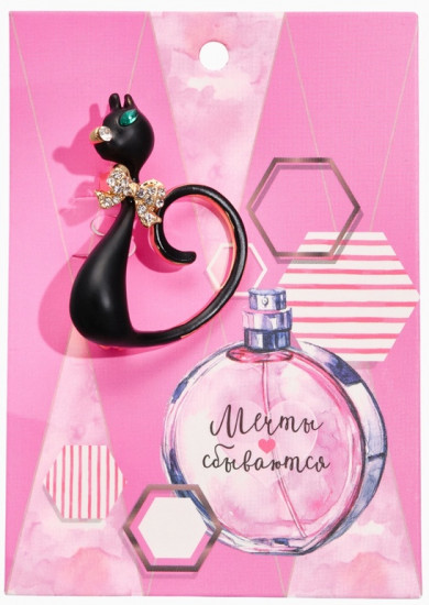 Брошь «Кошечка»