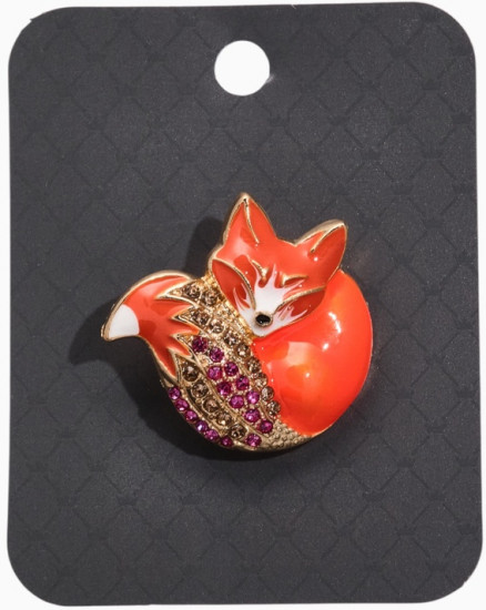 Брошь «Лиса»