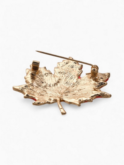 Брошь «Лист осенний»
