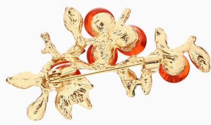Брошь «Рябина»