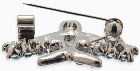 Брошь «Самолёт»