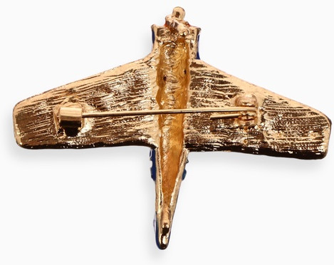 Брошь «Самолёт»