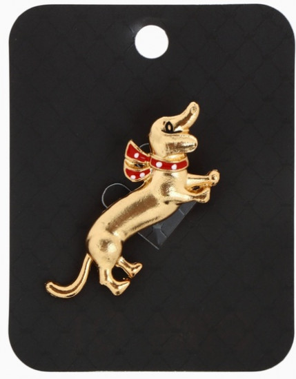 Брошь «Собака»