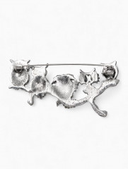 Брошь «Совиная ветвь» - Фото 1