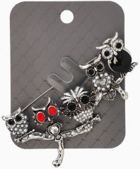 Брошь «Совиная ветвь» - Фото 3