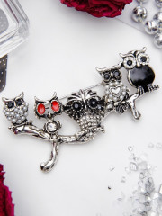 Брошь «Совиная ветвь» - Фото 4