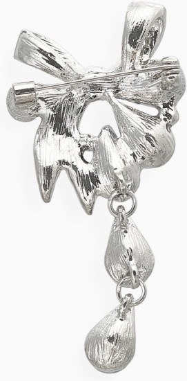 Брошь «Цветочная роса»