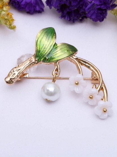 Брошь «Цветы»