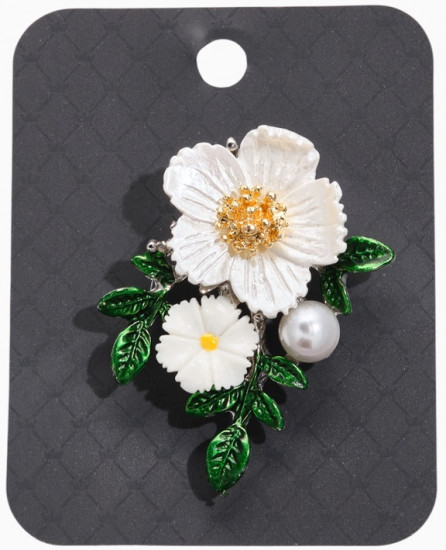 Брошь «Цветы»