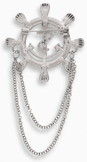 Брошь «Штурвал»