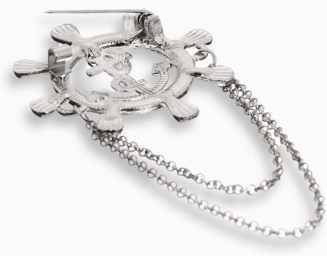 Брошь «Штурвал»