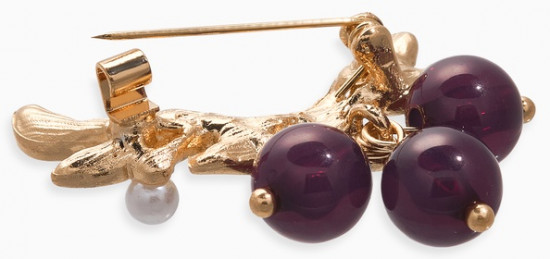 Брошь «Ягоды»