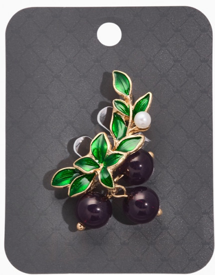 Брошь «Ягоды»