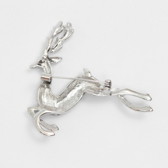 Брошь новогодняя «Олень»