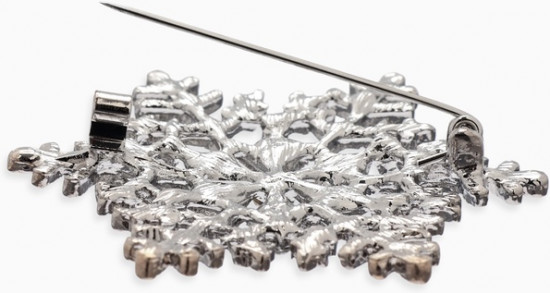 Брошь «Снежинка»