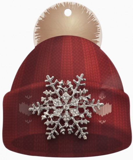 Брошь «Снежинка»