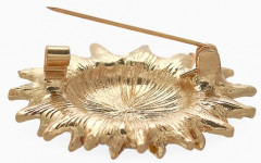 Брошь-кулон «Подсолнух» - Фото 2