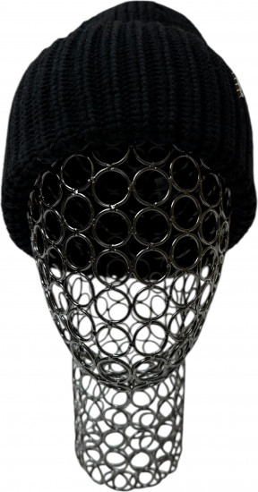 Шапка «Полоски-косички»