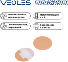 Пластырь классический круглый - Фото 1