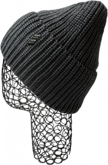 Шапка «Полоски-косички»