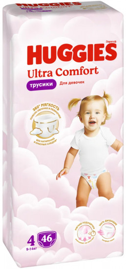 Подгузники-трусики для девочек