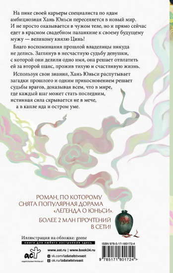 Гениальная жена по ядам. Легенда о Юньси. Книга 1