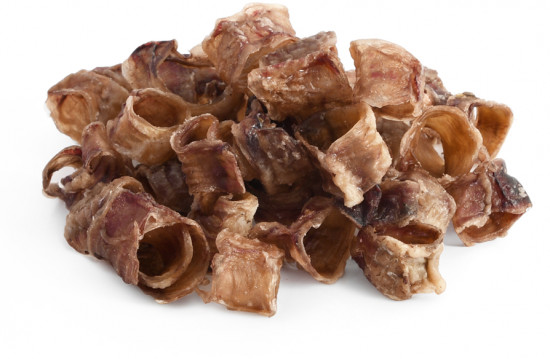 Лакомство для собак «Трахея баранья. Кольца малые S»