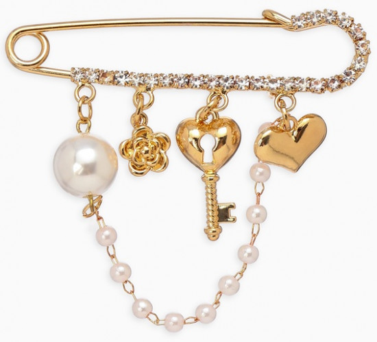 Булавка «Ключик от сердца»