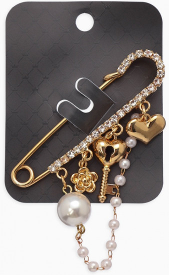 Булавка «Ключик от сердца»