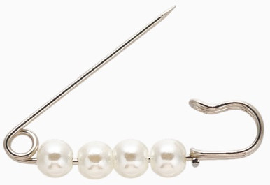 Булавка шар №4 «Жемчужная»