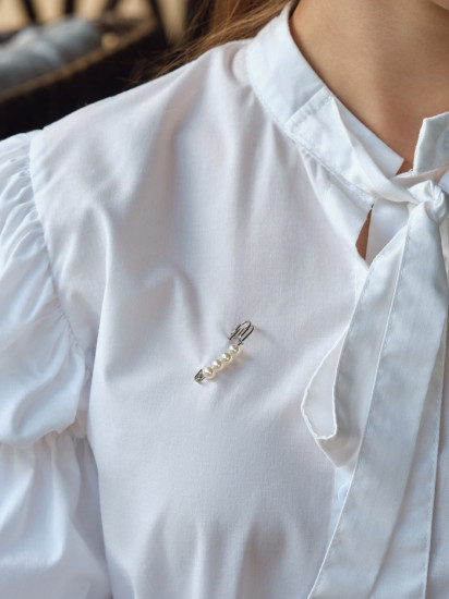 Булавка шар №4 «Жемчужная»