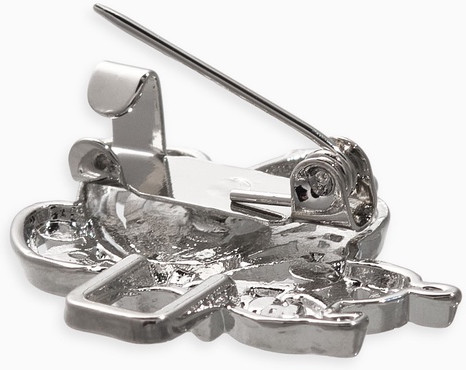 Зажим для кардигана «Ажур. Бабочка»