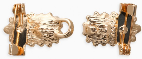 Зажим для кардигана «Ажур. Астра»