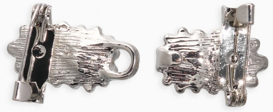 Зажим для кардигана «Ажур. Астра»