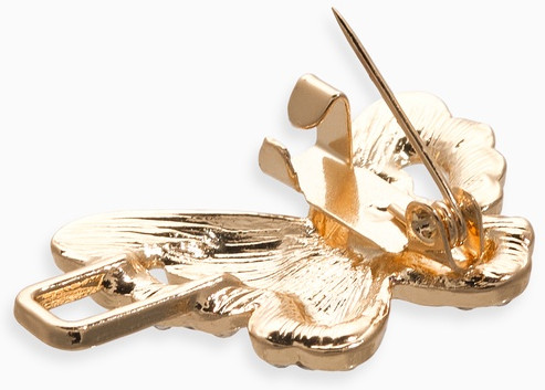 Зажим для кардигана «Ажур. Бабочки»