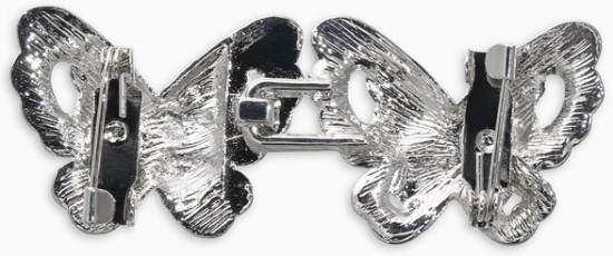 Зажим для кардигана «Ажур. Бабочки»