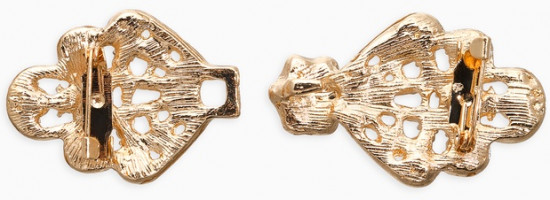 Зажим для кардигана «Ажур. Бант»