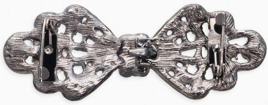 Зажим для кардигана «Ажур. Бант»