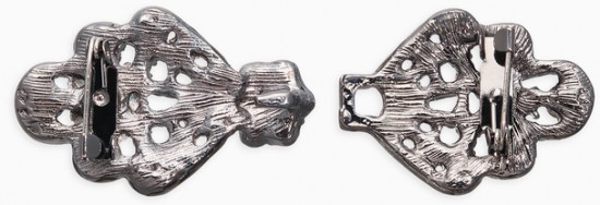 Зажим для кардигана «Ажур. Бант»