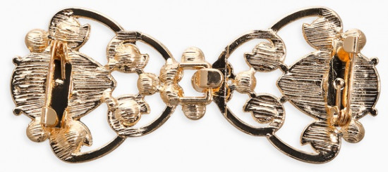 Зажим для кардигана «Ажур. Винтаж»